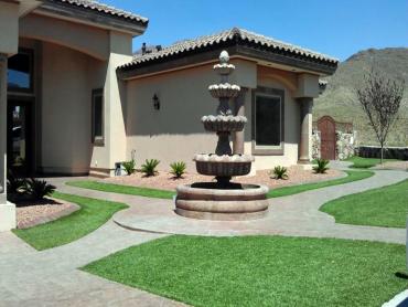 Artificial Grass Photos: Artificial Turf Bristow, Oklahoma Roof Top, Front Yard Landscaping