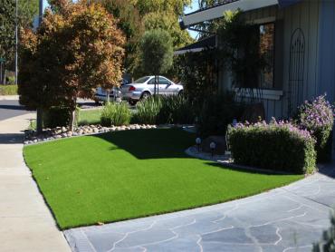 Artificial Grass Photos: Artificial Turf Installation Silo, Oklahoma Lawns, Small Front Yard Landscaping