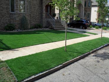 Artificial Grass Photos: Artificial Turf Medford, Oklahoma Landscape Design, Front Yard Landscaping