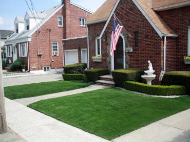 Artificial Grass Photos: Green Lawn Wister, Oklahoma Paver Patio, Front Yard Landscaping Ideas