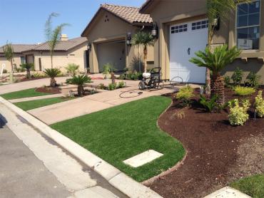 Artificial Grass Photos: Synthetic Turf Supplier Kingston, Oklahoma Roof Top, Front Yard