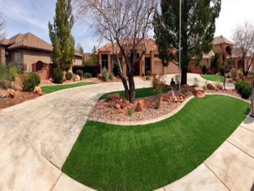 Synthetic Turf Weatherford, Oklahoma Landscaping Business, Front Yard Design artificial grass